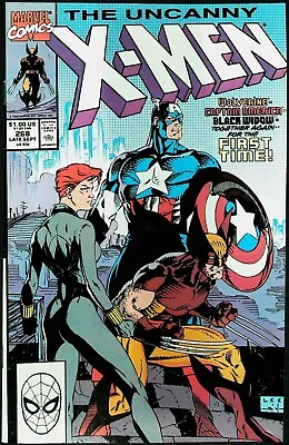 Buy Uncanny X-Men #268 (1990) KEY Origin Of 1st Meeting Captain America & Wolverine • 36.19£