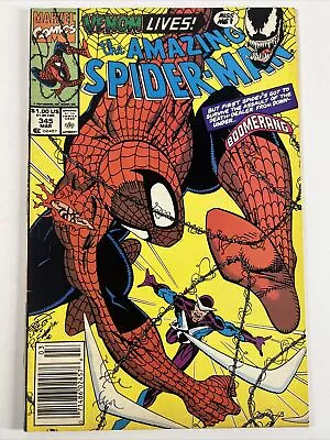 Buy Amazing Spider-Man #345 (1991) Carnage ~ Venom | Marvel Comics • 5.06£