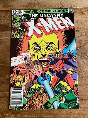 Buy Uncanny X-Men #161 Marvel Comics 1982 KEY Origin Of Magneto 7 • 10.39£