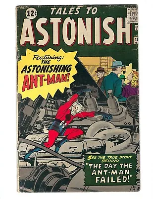 Buy Tales To Astonish #40 - The Day Ant-Man Failed! • 200.72£