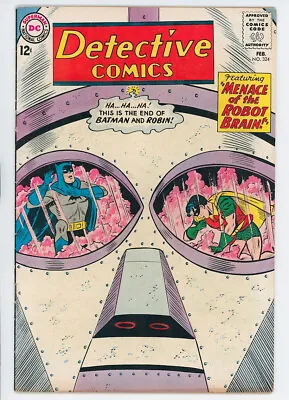 Buy Detective Comics 324 Monster Robot Cover! Sweet FN- 5.5 • 27.18£