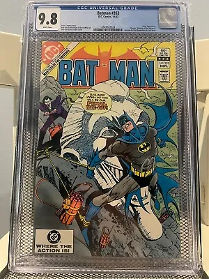 Buy BATMAN #353 CGC 9.8 NM White Pages, Joker / Masters Of The Universe MOTU Preview • 183.88£