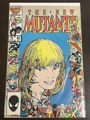 Buy The New Mutants #45  ~ 1986 Marvel • 9.58£