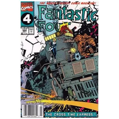 Buy Fantastic Four (1961 Series) #354 Newsstand In VF Minus Cond. Marvel Comics [p] • 3.43£