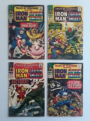 Buy Tales Of Suspense 74, 80, 83, 86 Marvel Comics Iron Man, Captain America  • 75.68£