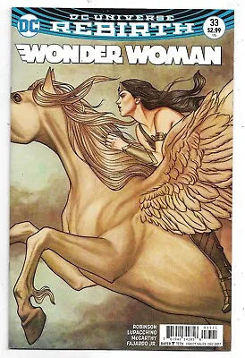 Buy Wonder Woman #33 Rebirth Jenny Frison Variant Cover NM (2017) DC Comics • 4.50£
