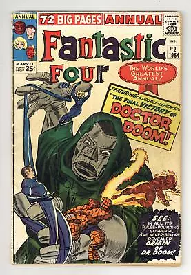 Buy Fantastic Four Annual #2 GD- 1.8 1964 • 128.68£