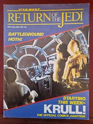 Buy Vintage Star Wars - Return Of The Jedi Comic - No.53 - Jun 1984 - B14914 • 2.99£
