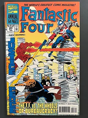 Buy Fantastic Four Annual #27 Marvel Comics (1994) Time Variance Authority TVA • 17.95£