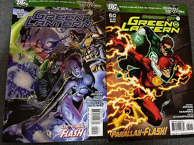 Buy Original DC US Comics: Green Lantern #59-61, Geoff Johns, 2011 • 3.63£