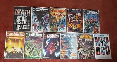 Buy Dark Crisis On Infinite Earths #1-7 + Justice League #75 DC 1st Print Road YJ  • 35£