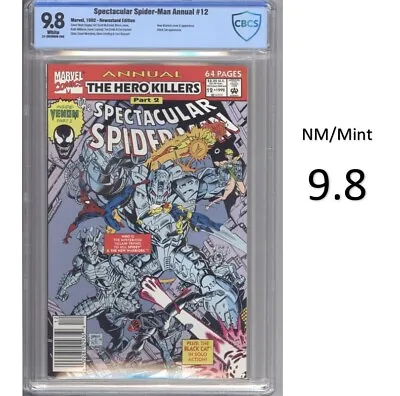 Buy Spectacular Spider-Man Annual #12 NS - Key & Venom Origin! CBCS 9.8 - New Slab! • 136.23£