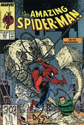 Buy Marvel The Amazing Spider-Man #303 Comic Todd McFarlane 1988 Grade VF+ 8.5 • 6.32£