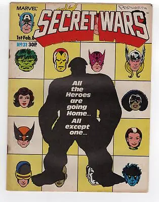 Buy 1985 Marvel Super Heroes Secret Wars #12 Great Hulk Cover Key Rare Uk • 32.09£