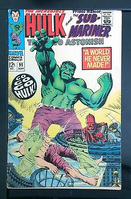 Buy Tales To Astonish (Vol 1) #  95 Fine (FN)  RS003 Marvel Comics SILVER AGE • 25.49£