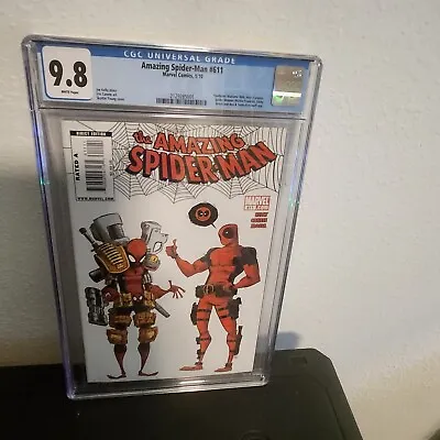 Buy The Amazing Spider-Man #611 CGC Graded 9.8 Skottie Young Cover • 116.46£