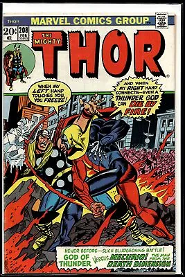 Buy 1973 Mighty Thor #208 1st Mercurio Marvel Comic • 12.06£