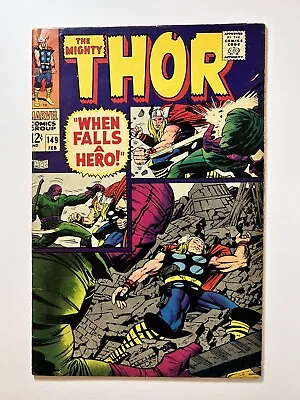 Buy THOR #149 (1968)  When Falls A Hero!  2nd App Wrecker! Jack KING Kirby! • 11.92£