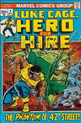 Buy Hero For Hire #4 VG; Marvel | Low Grade - Luke Cage - We Combine Shipping • 12.80£
