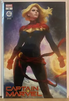 Buy Captain Marvel #1 Artgerm Variant Cover VFN/NM MCU • 14.27£
