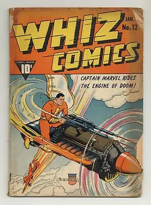 Buy Whiz Comics #12 GD- 1.8 1941 • 310.30£