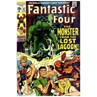 Buy Fantastic Four (1961 Series) #97 In Fine + Condition. Marvel Comics [i  • 35.73£