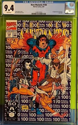 Buy NEW MUTANTS # 100 - CGC 9.4  - 1st Appearance Of X-Force ! Deadpool !! Liefeld • 150£