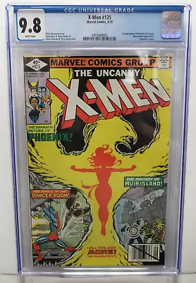 Buy X-MEN #125 (1979) CGC 9.8 WHITE 1st Appearance Of Mutant X (Proteus) Marvel KEY! • 378.70£
