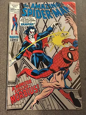 Buy Amazing Spider-man #101 1st Appearance Morbius 2nd Print 1992 Vf Marvel Comics • 32.99£