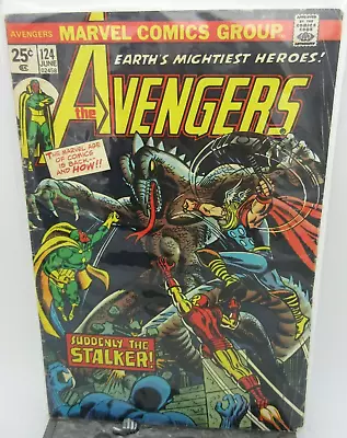 Buy The Avengers #124 (1974) VG/FN Iron Man, Thor - Continues Origin Of Mantis • 7.83£