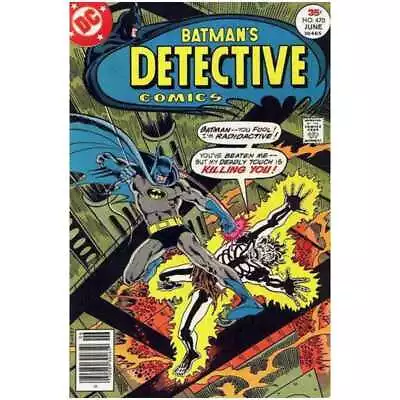 Buy Detective Comics (1937 Series) #470 In Very Fine Minus Condition. DC Comics [d| • 16.03£