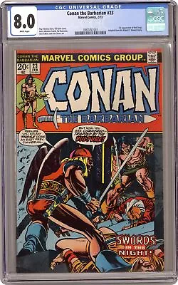 Buy Conan The Barbarian #23 CGC 8.0 1973 3987451001 1st App. Red Sonja • 391.35£