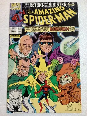 Buy The Amazing Spider-Man #337 Marvel Comics, NM/MCU 1990 Sinister Six Appearance • 9.65£