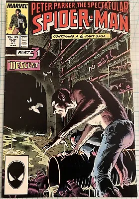 Buy Spectacular Spider-Man #131 VF Kravens Last Hunt 1987 Marvel Comics • 5.59£