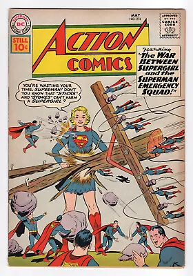 Buy Action Comics #276 (1961) [VF-] Many 1st Appearances & Supergirl Joins Legion • 789.82£