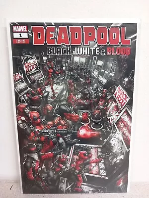 Buy Deadpool Black White & Blood #1 Alan Quah Trade VARIANT 🔥🔥 • 1£