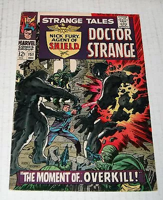 Buy Strange Tales  # 151...FINE-...5.5  Grade--I...1966 Comic Book..early Steranko • 27.63£