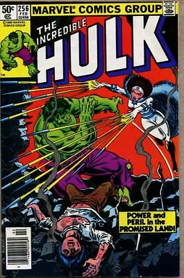 Buy Incredible Hulk #256-1981 Fn- 5.5 John Romita Jr 1st Sabra Newsstand • 13.29£
