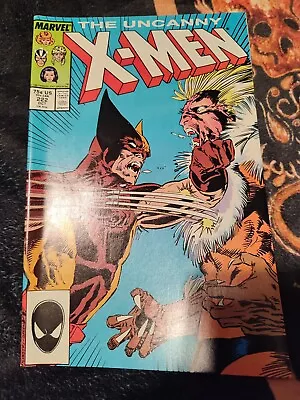 Buy The Uncanny X-Men #222 Marvel Comics • 10£