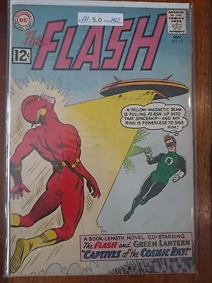 Buy DC Comics (1959) Flash #131  5.0 VG/Fine Green Lantern 1962 • 60.81£