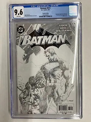 Buy BATMAN #612 CGC 9.6 WP Second Printing Sketch Cover • 96.38£