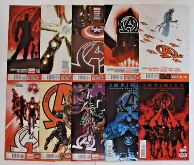 Buy New Avengers 10 Issue Comic Run 1-10 (2013) Marvel Comics • 71.69£
