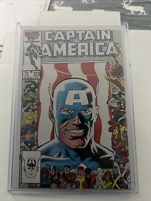 Buy Captain America #323 1st John Walker! Marvel 1986 High Grade • 67.40£