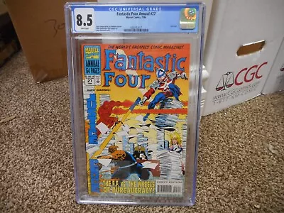 Buy Fantastic Four Annual 27 Cgc 8.5 Marvel 1994 1st Appearance Variance Authority • 27.98£