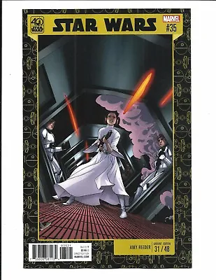 Buy STAR WARS # 35 (40TH ANNIVERSARY VARIANT COVER, Oct 2017) NM NEW • 4.25£