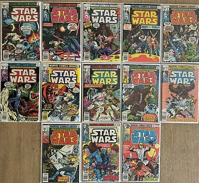 Buy STAR WARS #5-17 35 Cent Newsstand 1st Higher Grade Marvel Comics 1977 1978 Run • 159.90£