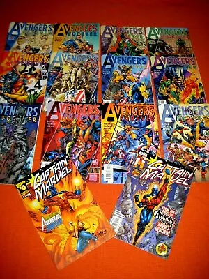 Buy Avengers Forever 1-12 2 3 4 5 6 7 8 9 10 11 Kang Immortus Captain Marvel 0 1 • 100£
