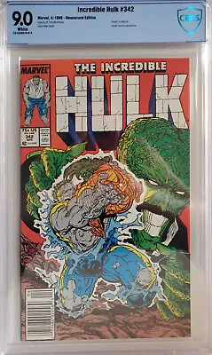 Buy The Incredible Hulk #342 CBCS 9.0 Todd McFarlane • 52.28£