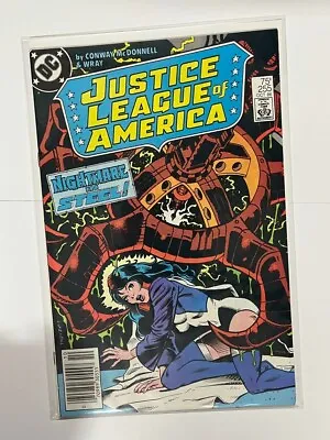 Buy DC Comics 1986 JUSTICE LEAGUE OF AMERICA #255 Batman Superman Woder Woman Flash  • 2.40£