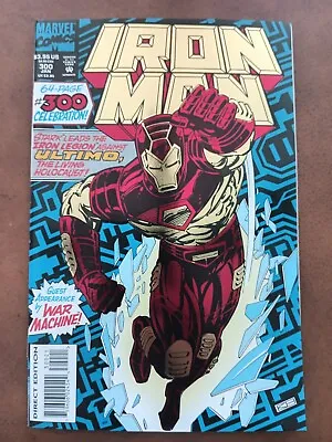 Buy Iron Man #300 Gold Foil Cover (1994, Marvel) NM Key 🗝️ • 7.97£
